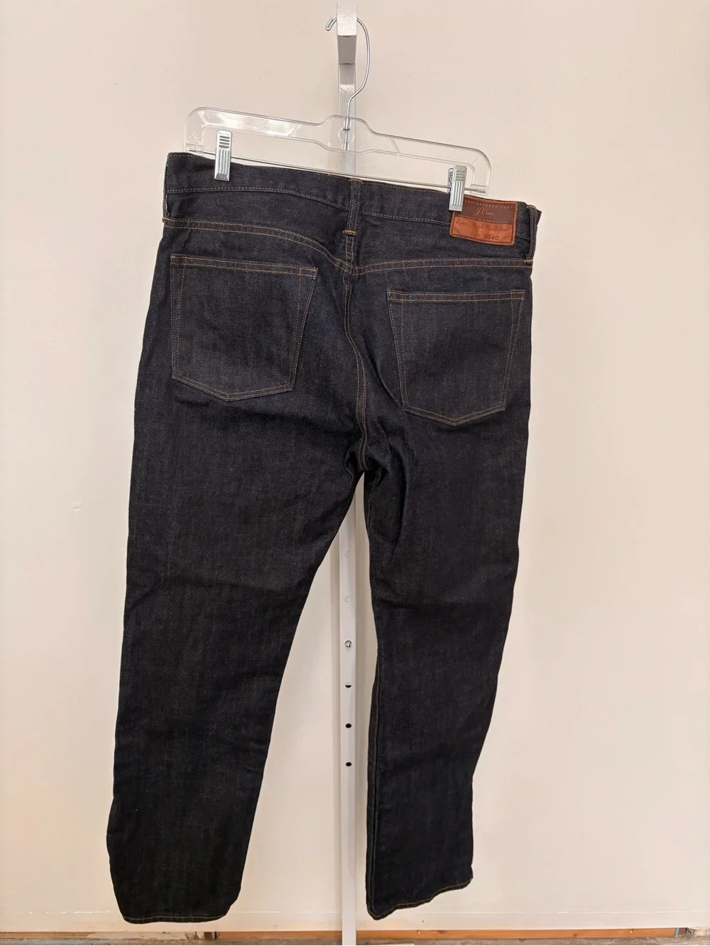 J. Crew Men's Dark Indigo Slim-Straight Jeans